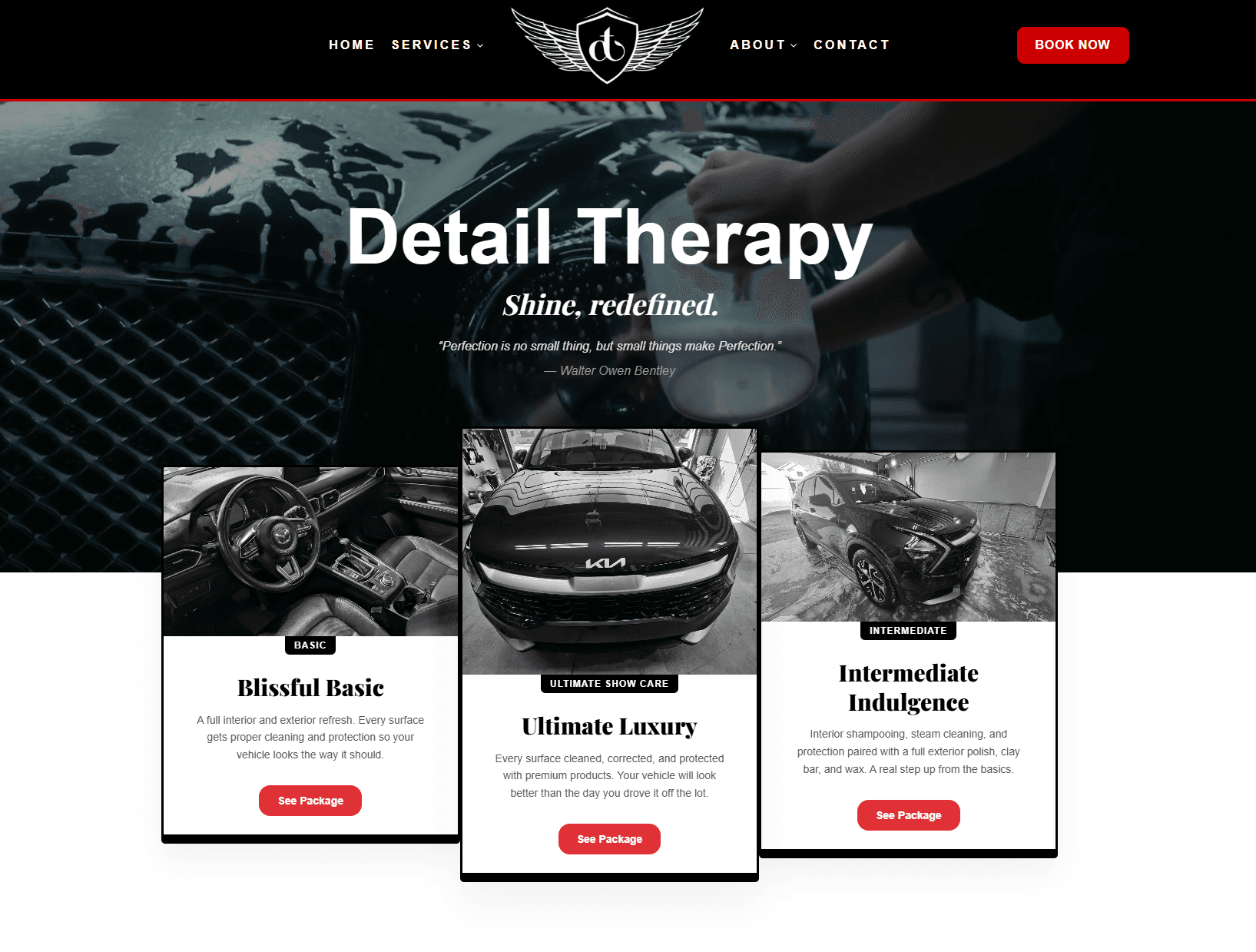 Example of a fast, conversion-focused website built by Crave Media